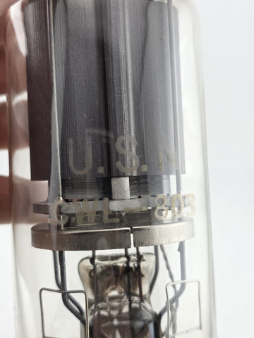 1942 Westinghouse Ceramic USN CWL-803 Vacuum Tube US NAVY Guaranteed. Untested.