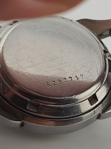 BULOVA 23 Sunburst Self Winding Watch. 23 Jewels 10BPAC Automatic 1950’s. Works.