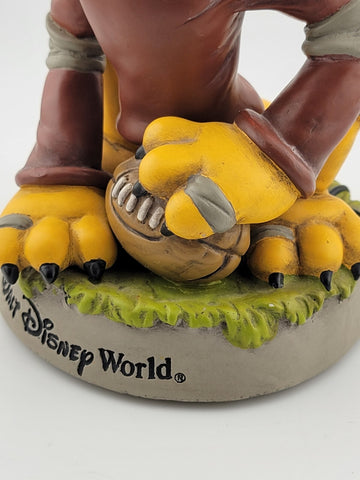 Disney Pluto Leather Helmet Football Bobblehead Figurine- Disney World Resort