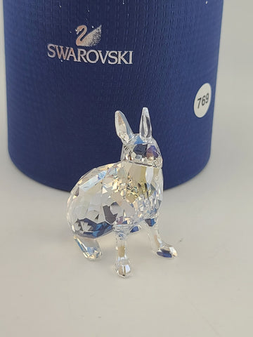 Vintage Swarvoski SCS Arctic Hare Event Piece 2011  #1055005. Ltd Ed.