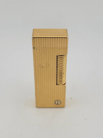Vintage Dunhill Rollagas Gold Tone Made in Switzerland Very Clean. Untested.
