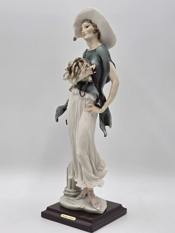 Giuseppe Armani Capodimonte Figurine Sophia W Puppy Porcelain Sculpture 0636C