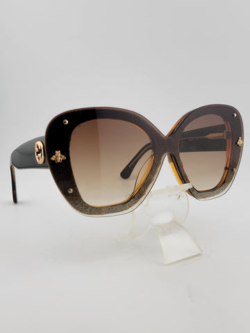 Rare Vintage Oversized Gucci Italy Womens Sunglasses GG2240 003 - 150-145.
