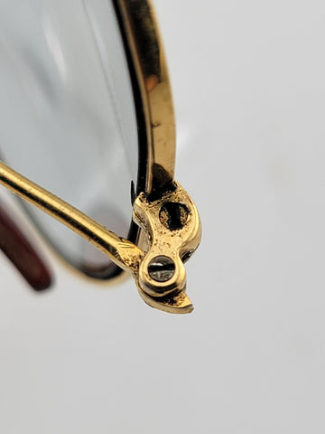 Vtg 1960's 58[]14mm VINTAGE B&L RAY-BAN ARISTA PHOTOCHROMIC AVIATOR SUNGLASSES