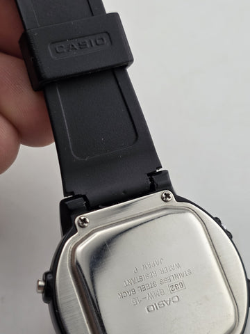 Rare Vintage Casio GMW-15 Moon Graph Digital Japan Men's Wrist Watch. Mint Cond.