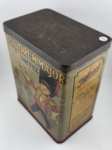 Rare Antique Fillery’s Toy Drum Major Toffee Tin Can Birmingham England Guard