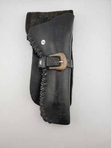 Antique Ruger Single Six Cowboy Pistol Black Holster W Sterling Silver Buckle