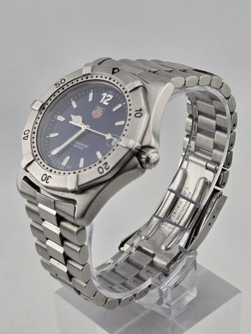 Vintage TAG Heuer 2000 Blue Men's Watch - WK11130-MV6062. 200 Meters. Works.
