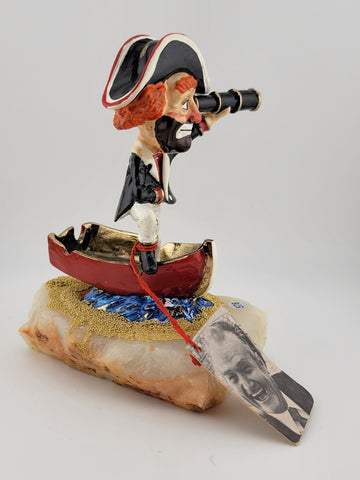 Ron Lee Red Skelton Collection "FREDDIE THE FREELOADER" Scupture Figure Art NOS