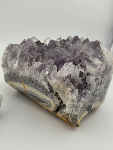 Natural Amethyst Quartz Crystal Cluster Geodes Large & Small Display Specimens