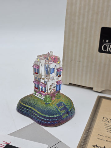 Rare Iris Arc Crystal Victorian House Christopher Hughes Limited 272/750 Box COA