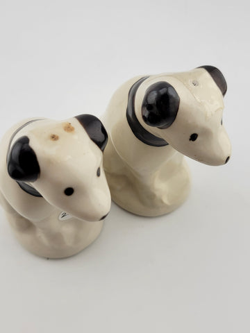 Vintage RCA Victor Dog Nipper Salt and Pepper Shakers "His Master’s Voice"