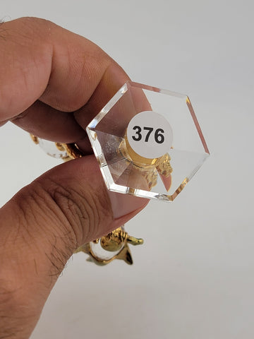 Vintage Swarovski Style Crystal Trimlite & Gold P Love Birds On Tree Figurine.