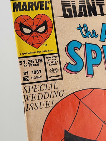 The Amazing Spider-Man Annual #21 (Marvel Comics September 1987). Original