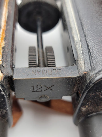 Rare Antique 1900's Germany CP GOERZ of Berlin Trieder 12x Twin-Wheel BINOCULARS