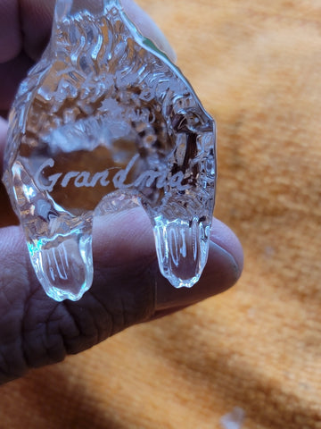 Vintage Collectible Waterford Crystal Scottish Terrier Dog Figurine 3.5". Read.