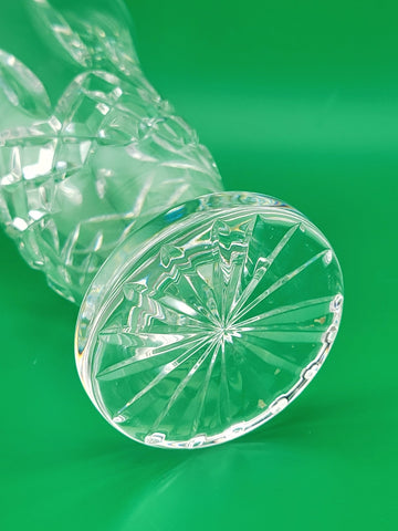 Vintage Waterford Crystal LISMORE 7" Flared Footed Vase Flower Vase 7"x3.5"