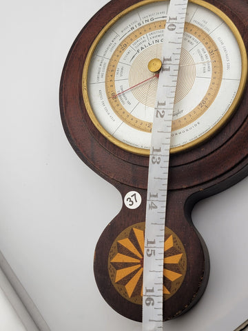 Vintage Collectible Taylor Barometer/Weather Meter. Small Crack In Glass.