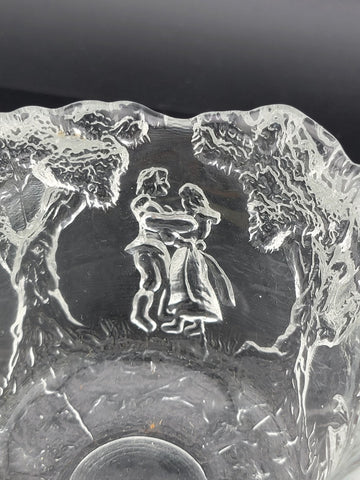 Kosta Boda "Rhapsody" Crystal Bowl by Kjell Engman, Sweden