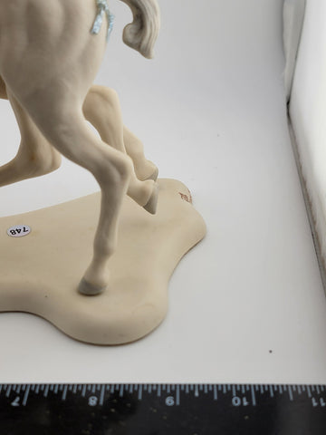 Cybis Porcelain Gambol and Frolic Unicorns Figurine Designed By Susan Eaton #494