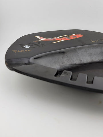 Vintage Piper Cherokee C Airplane Ashtray by Couroc of Monterey California