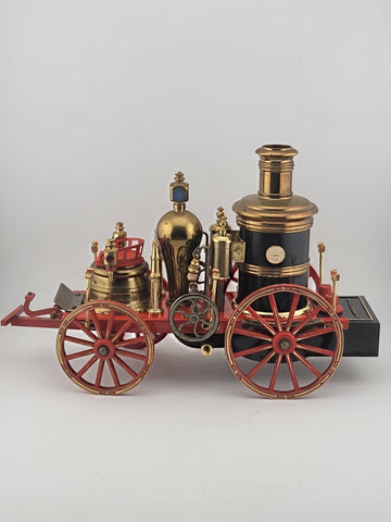 THE MISSISSIPPI 1869 RED STEAM ENGINE FIRE WAGON RADIO WACO JAPAN Works (Static)