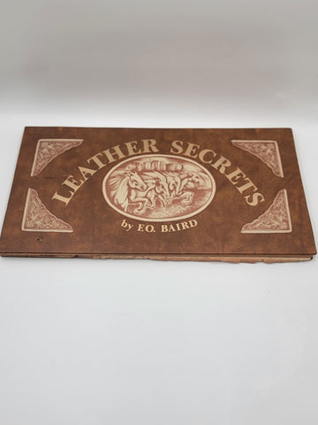 Rate Leather  Secrets By F.O. Baird-Vintage 1976 Leather Crafte’s Reference Book