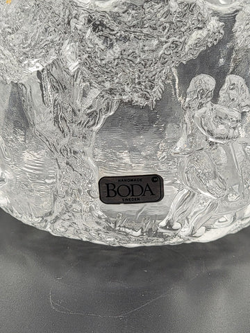 Kosta Boda "Rhapsody" Crystal Bowl by Kjell Engman, Sweden