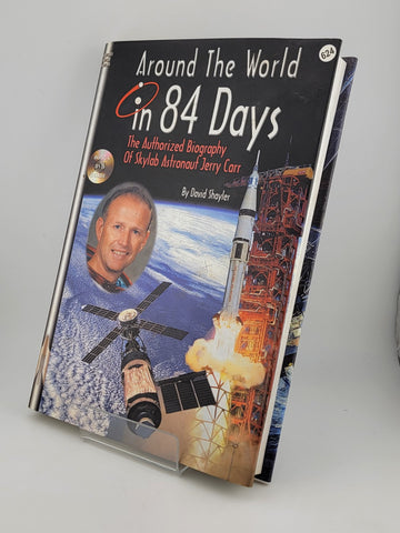 Rare Astronaut "Jerry Carr" Hand Signed  Book "Around The World In 84 Days"