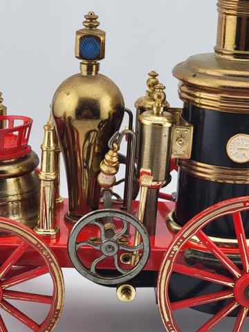 THE MISSISSIPPI 1869 RED STEAM ENGINE FIRE WAGON RADIO WACO JAPAN Works (Static)