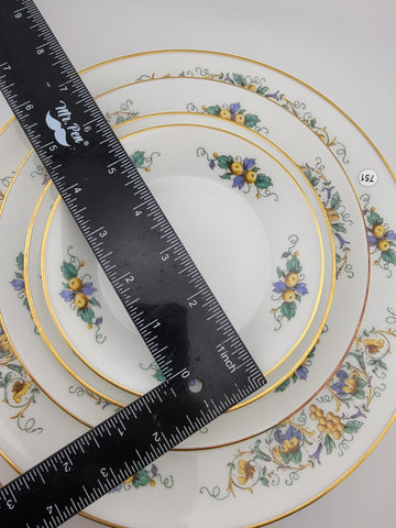 Rare Vintage 5 Piece Table Setting Richard Ginori Capri Italy. Excellent Cond.