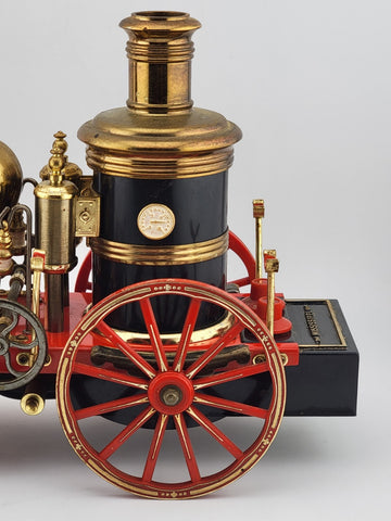 THE MISSISSIPPI 1869 RED STEAM ENGINE FIRE WAGON RADIO WACO JAPAN Works (Static)