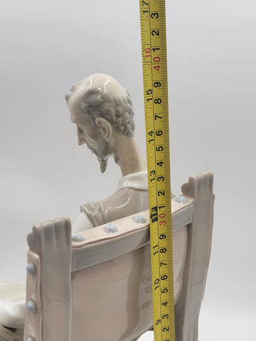 Rare XL Lladro "Don Quixote" #1030 - W original base 18 x 16. Excellent cond.