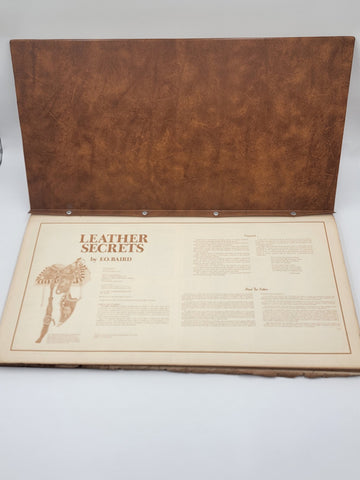 Rate Leather  Secrets By F.O. Baird-Vintage 1976 Leather Crafte’s Reference Book
