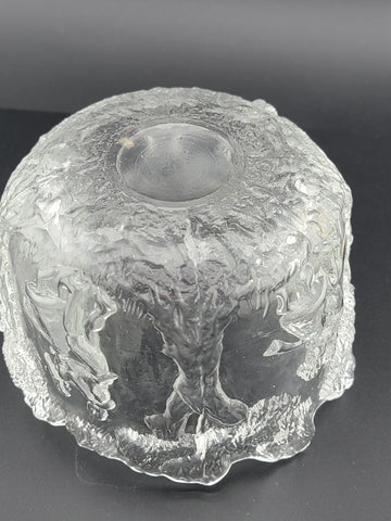 Kosta Boda "Rhapsody" Crystal Bowl by Kjell Engman, Sweden