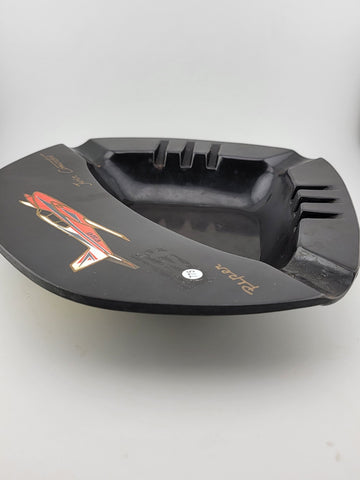 Vintage Piper Cherokee C Airplane Ashtray by Couroc of Monterey California