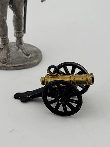 Vintage France Line Infantry Drummer 1812 Year 1/32 Scale Unpainted Tin Figure