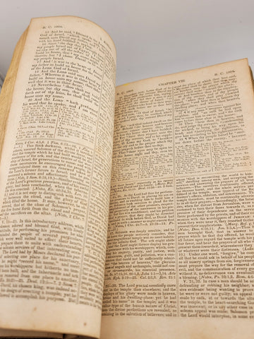 Late 18th C The Holy Bible Containing The Old and New Testaments By Thomas Scott