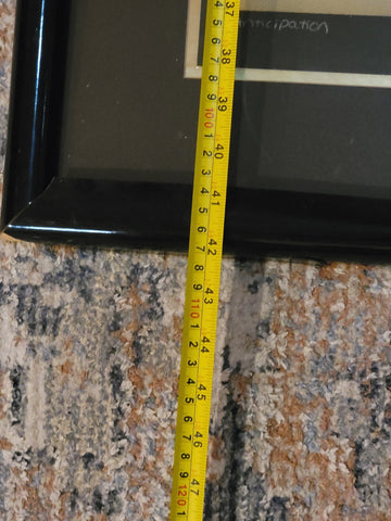 Lillian Shao "Anticipation" XL Serigraph on Black Paper, Signed & numbered 37/60