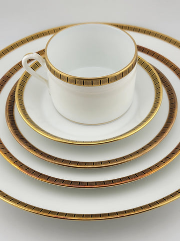 Rare Vintage 5 Piece Table Setting Richard Ginori Piemonte Italy. Excellent Cond