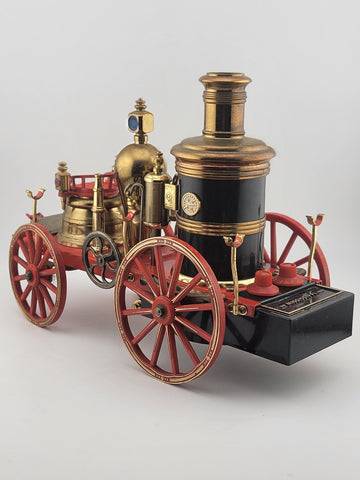 THE MISSISSIPPI 1869 RED STEAM ENGINE FIRE WAGON RADIO WACO JAPAN Works (Static)