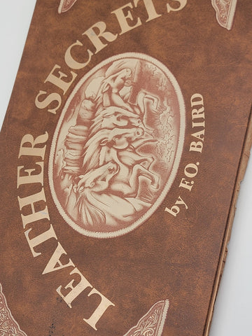 Rate Leather  Secrets By F.O. Baird-Vintage 1976 Leather Crafte’s Reference Book