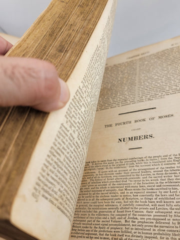 Late 18th C The Holy Bible Containing The Old and New Testaments By Thomas Scott