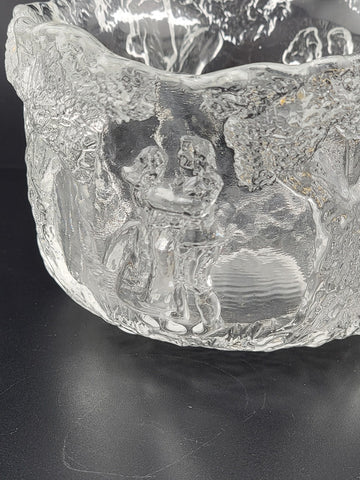 Kosta Boda "Rhapsody" Crystal Bowl by Kjell Engman, Sweden