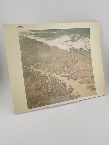 Original NASA Vintage A Kodak Paper Photo Red Number Photograph -SN: S-65-34658.
