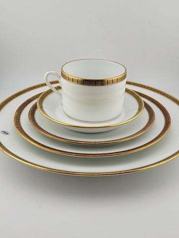Rare Vintage 5 Piece Table Setting Richard Ginori Piemonte Italy. Excellent Cond